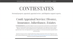 Desktop Screenshot of contiestates.com